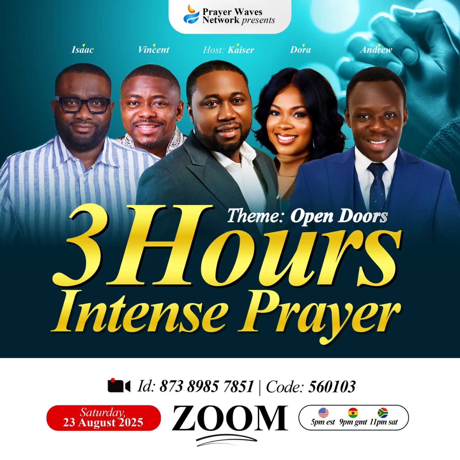 Three Hours Intense Prayer