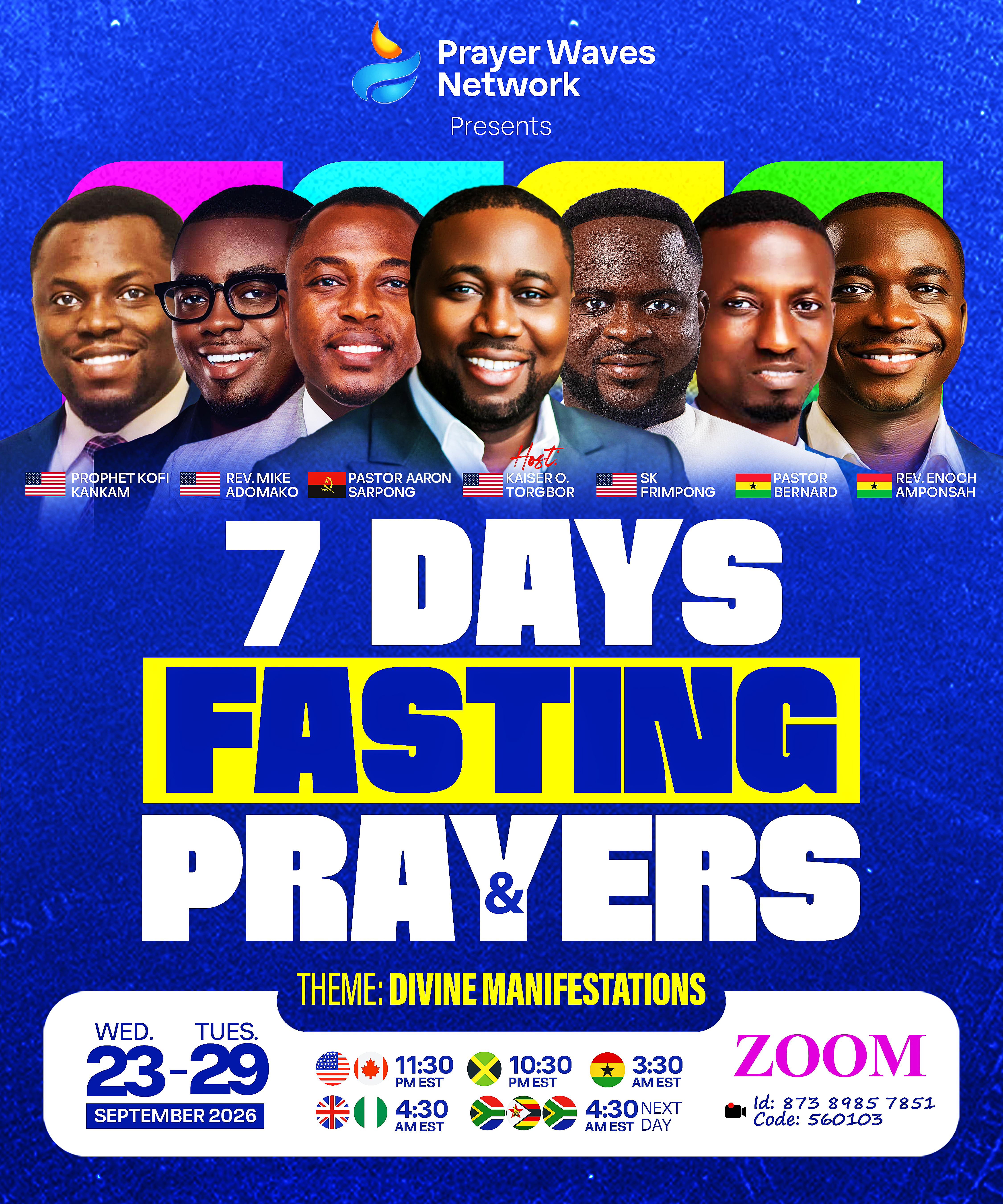 7 Days Fasting and Prayers 2026